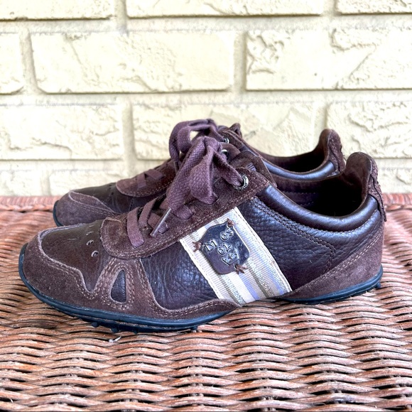 Diesel Shoes | Diesel 36 (US 6) Brown Leather Cheju Womens Lace Up Sneakers | Color: Brown | Size: 6 | Fancifulcouture's Closet